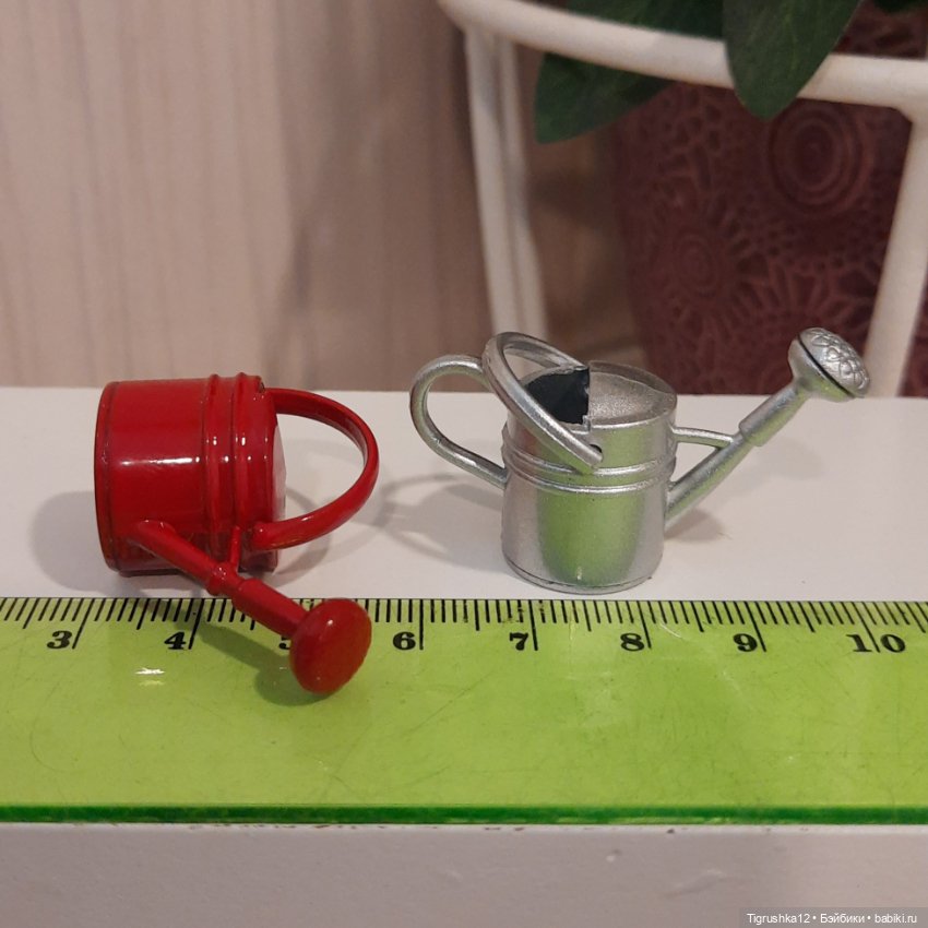 Лейки металл — Миниатюра для кукол (фото 5)