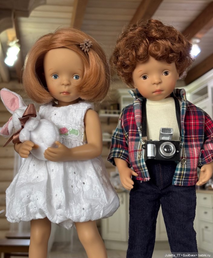 Сладкая парочка рыжиков в продаже : Минуш Нью Йорк от White Balloon и минуш Сюзанна от Petitcollin (фото 5)