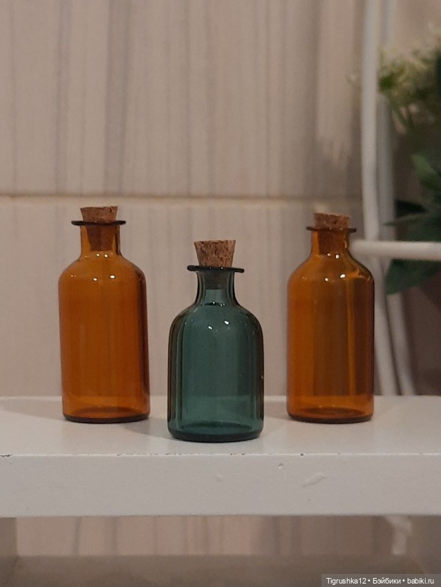 Бутыли — Миниатюра для кукол (фото 2)