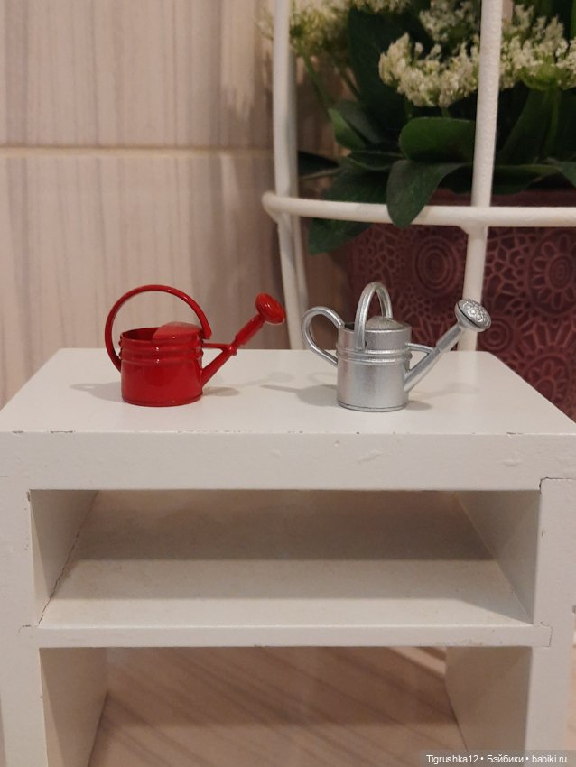 Лейки металл — Миниатюра для кукол (фото 4)