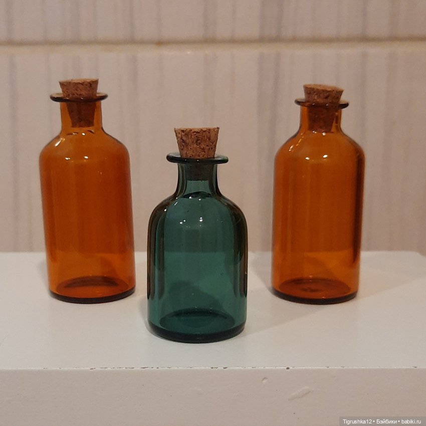 Бутыли — Миниатюра для кукол (фото 3)