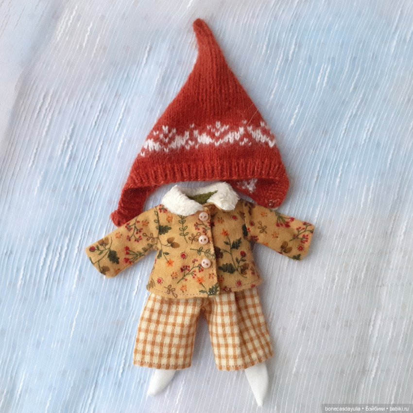 Теплые комплекты для куклы Монст/ Xiaomi Monst Doll Куртка Брюки Шапка (фото 9)