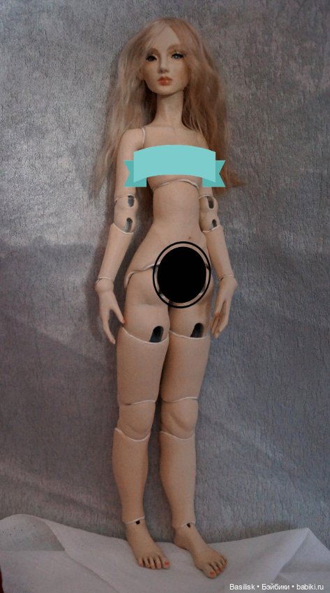 Карамелька шарнирная кукла La Doll (фото 5)