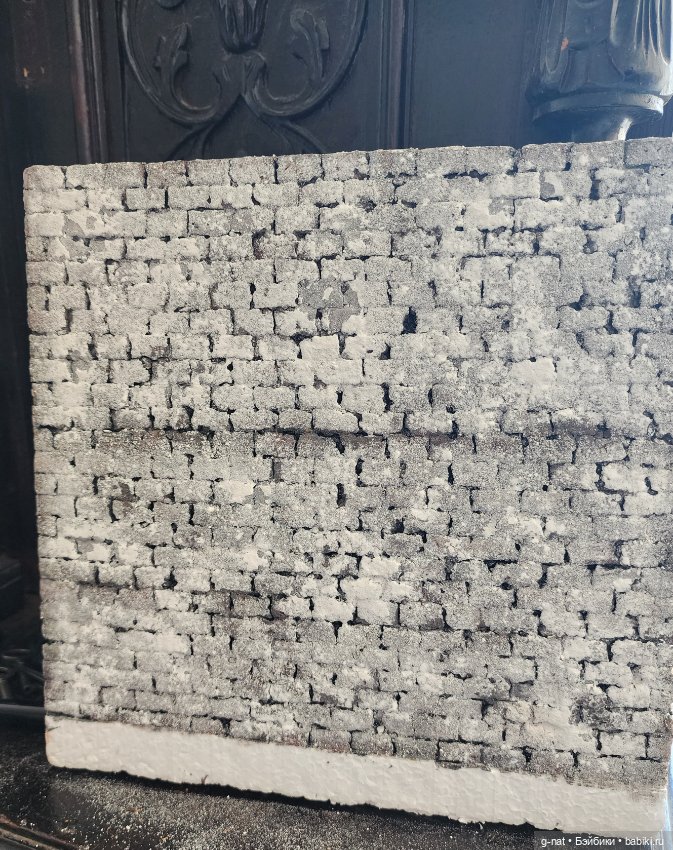 Кирпичная стена для румбокса 30×30