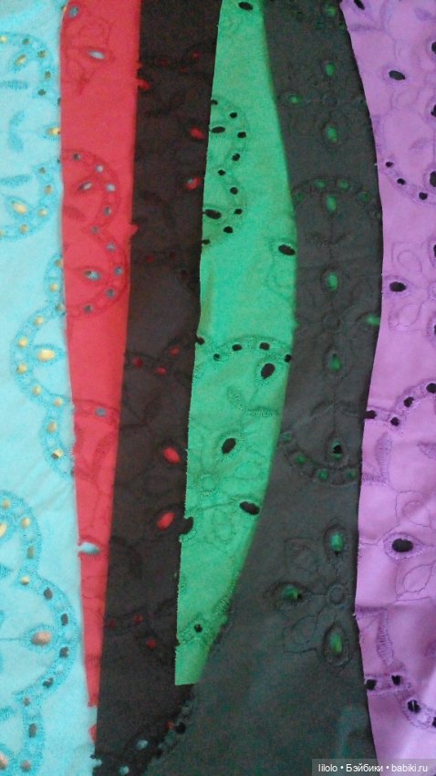 Лот шитья для рукоделия — Ткани