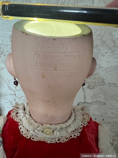 Антикварная французская кукла Limoge (фото 5)