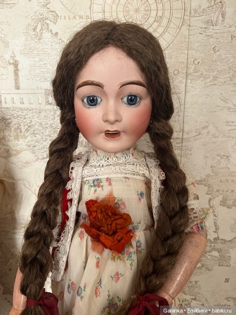 Антикварная французская кукла Limoge (фото 9)