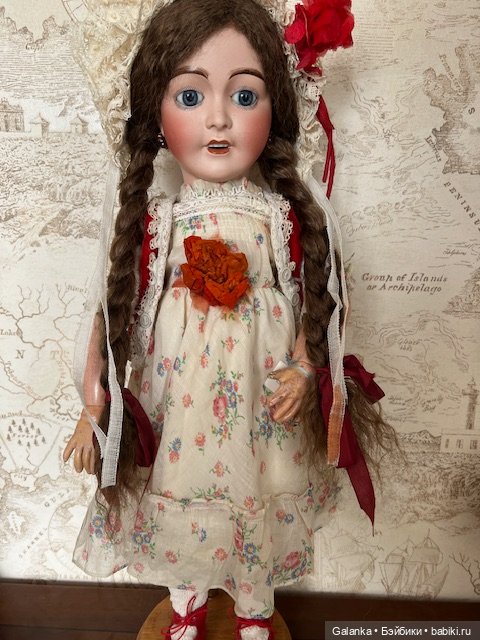 Антикварная французская кукла Limoge (фото 2)