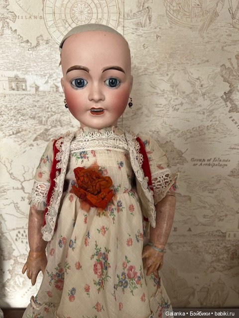 Антикварная французская кукла Limoge (фото 8)