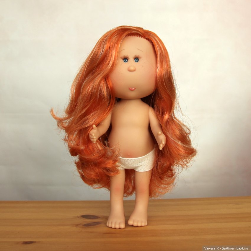 Nines D Onil Мия, рыжее мелирование, 30 см, № 6