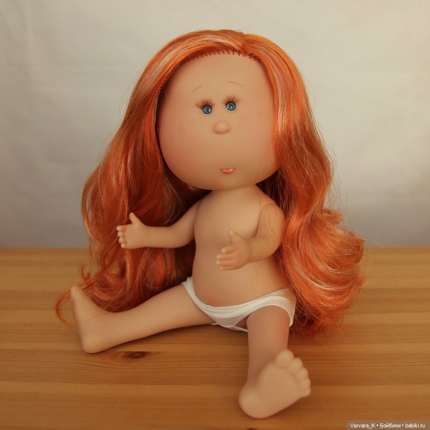 Nines D Onil Мия, рыжее мелирование, 30 см, № 6 (фото 9)