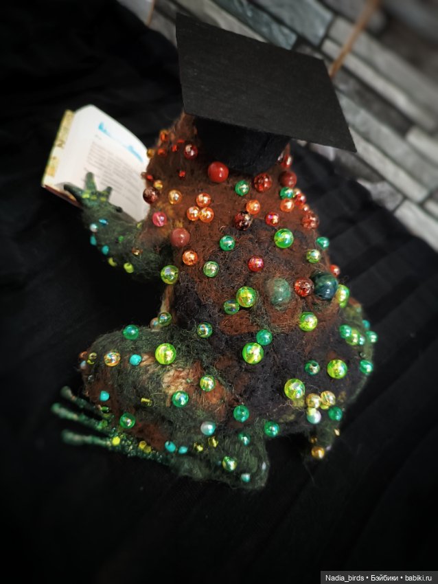 Мудрая жаба — Авторские игрушки (фото 4)