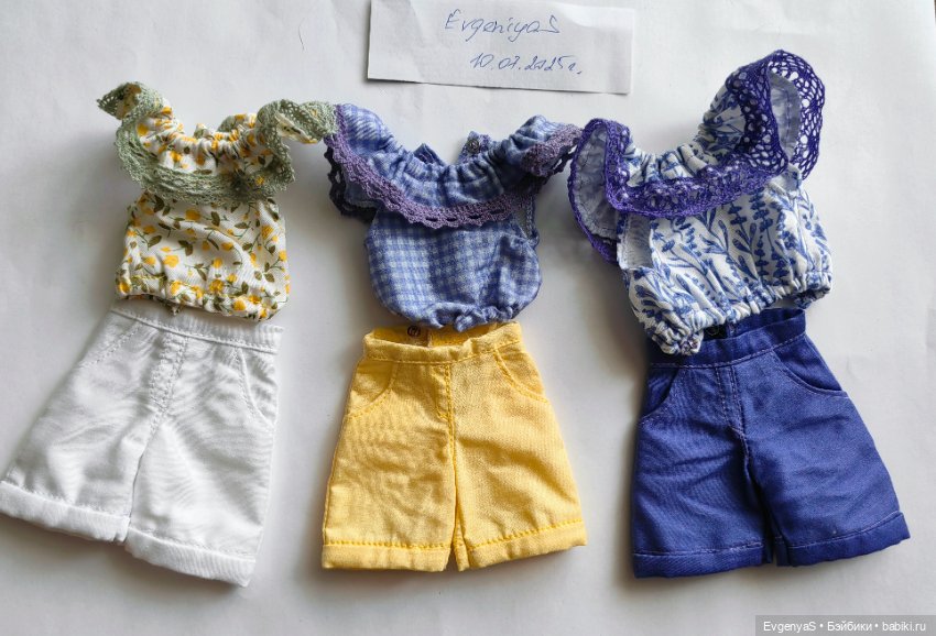 Летний костюм для кукол Паола Рейна (фото 8)