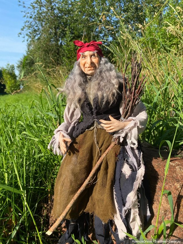 Баба Яга — Авторские куклы (фото 2)