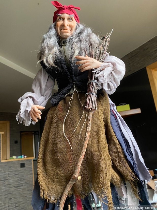 Баба Яга — Авторские куклы (фото 6)