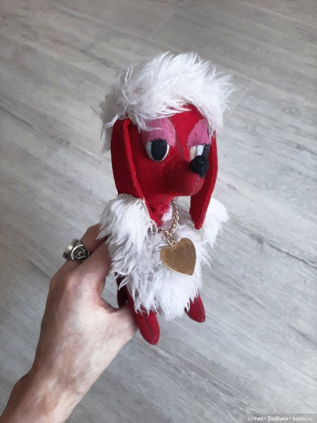 Винтажный Красный пудель, Япония (фото 2)