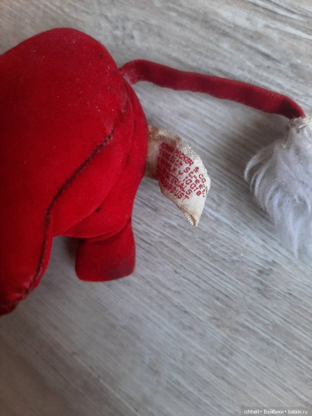 Винтажный Красный пудель, Япония (фото 4)