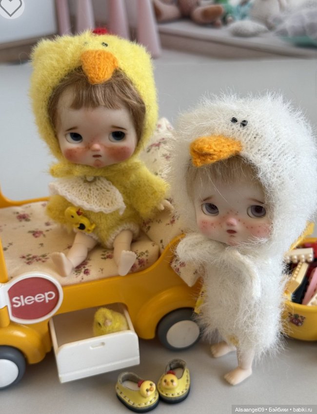 Аутфиты желтый и белый цыпленок на об11 (фото 3)