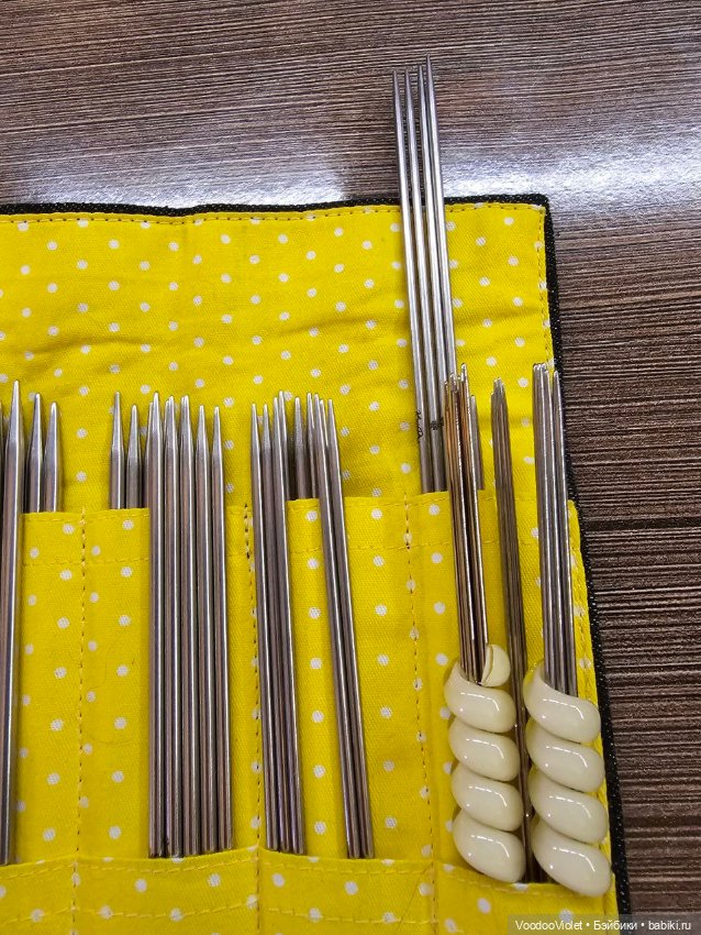 Набор чулочных спиц 20 см Knit Pro Mindful (максимальный) (фото 2)