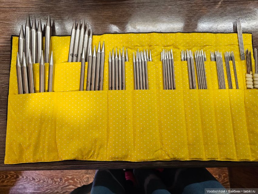 Набор чулочных спиц 20 см Knit Pro Mindful (максимальный)