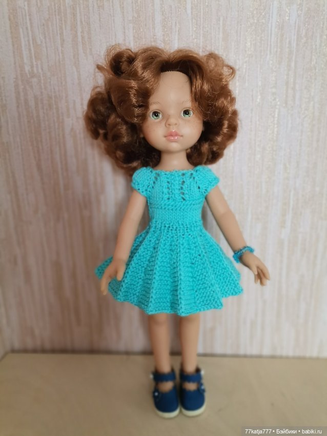 Вязаные платья для Паолок и подобных кукол (фото 4)