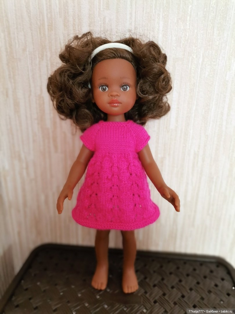 Вязаные платья для Паолок и подобных кукол (фото 3)