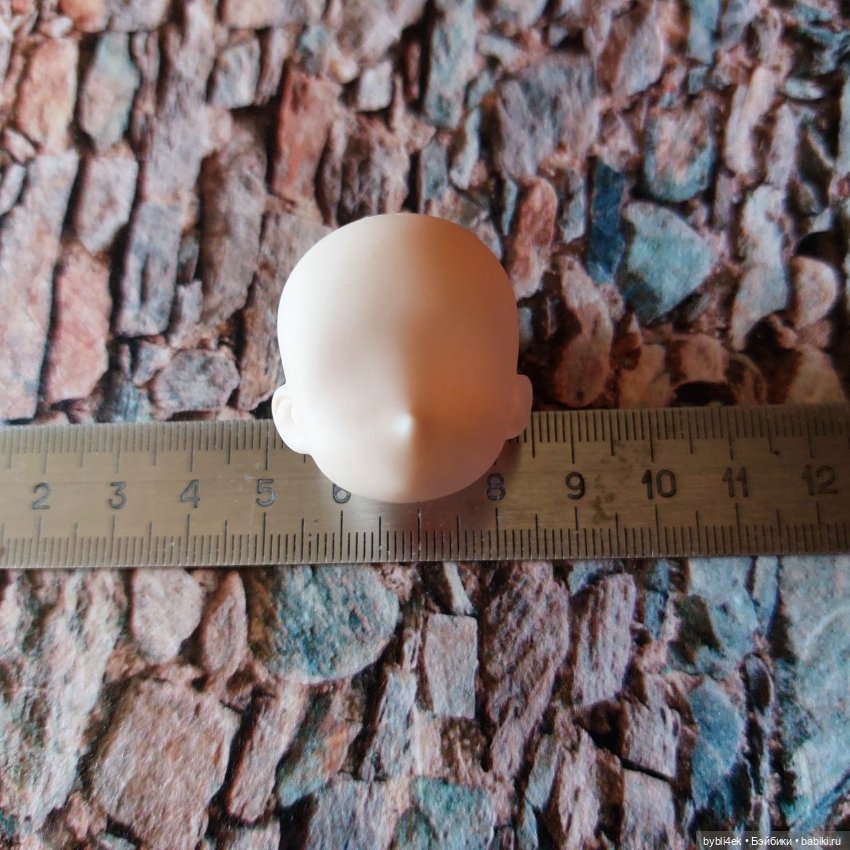 Голова Obitsu светлая — Части шарнирных кукол (не BJD) (фото 2)