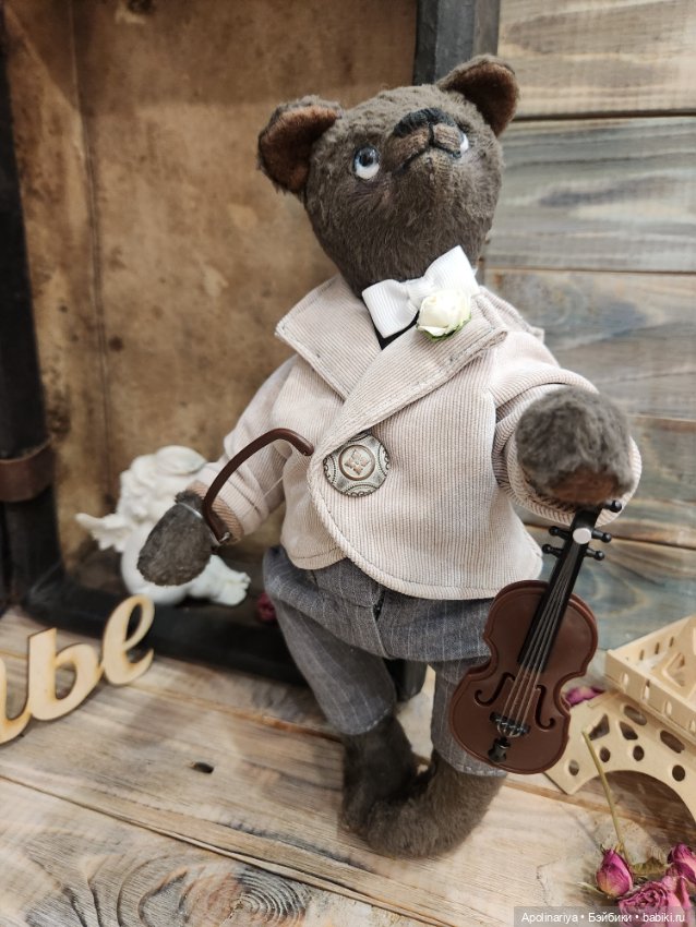 Jean-Luc(Жан-Люк)мишка-тедди 30 см (фото 2)