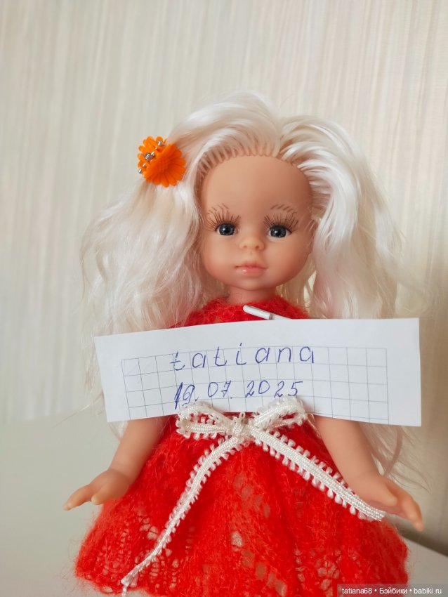 Кукла ООАК мини Паоло Рейна (фото 3)