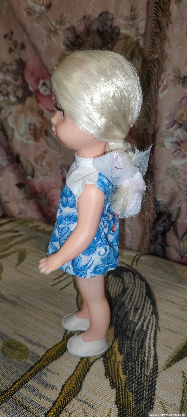 Кукла СССР Юля Молдавия Адским Новая !!! Этикетка (фото 4)