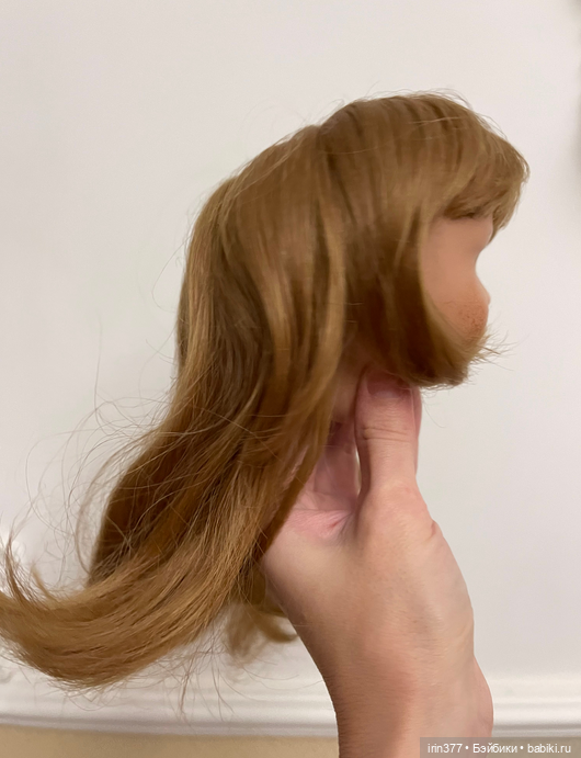 Парик для антикварной, винтажной или любой другой куклы (фото 5)