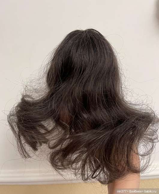 Парик натуральный для антикварной, винтажной или любой другой куклы (фото 3)