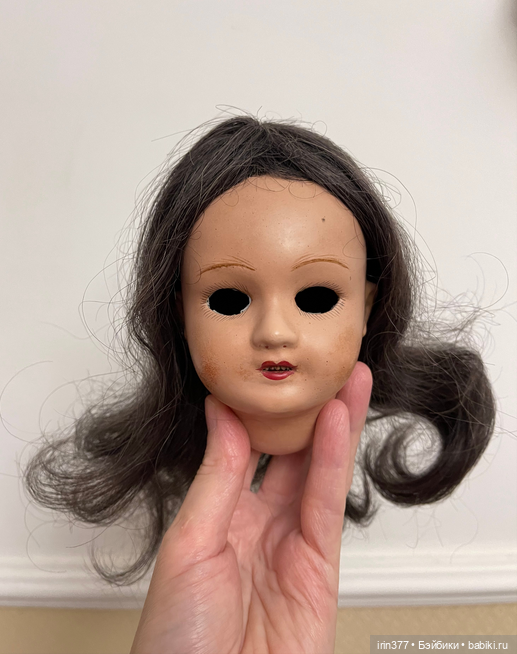 Парик натуральный для антикварной, винтажной или любой другой куклы