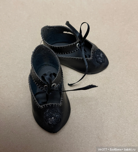 Туфли для антикварной куклы (фото 5)