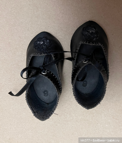 Туфли для антикварной куклы (фото 6)