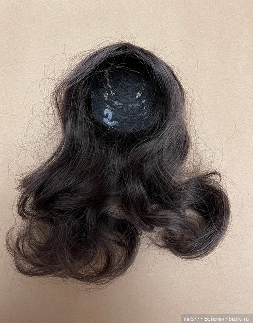 Парик натуральный для антикварной, винтажной или любой другой куклы (фото 4)