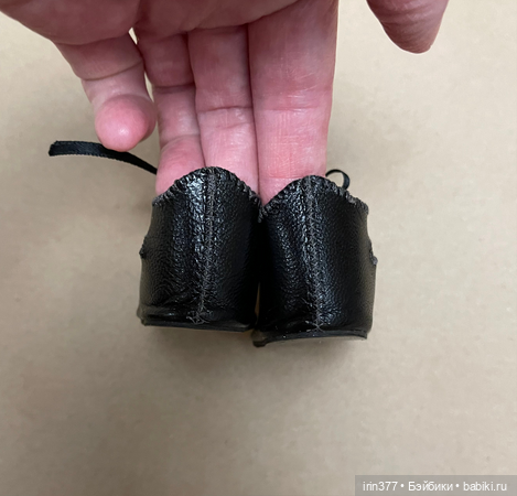 Туфли для антикварной куклы (фото 3)