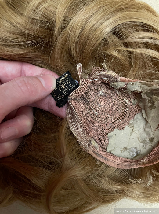 Парик для антикварной, винтажной или любой другой куклы (фото 10)