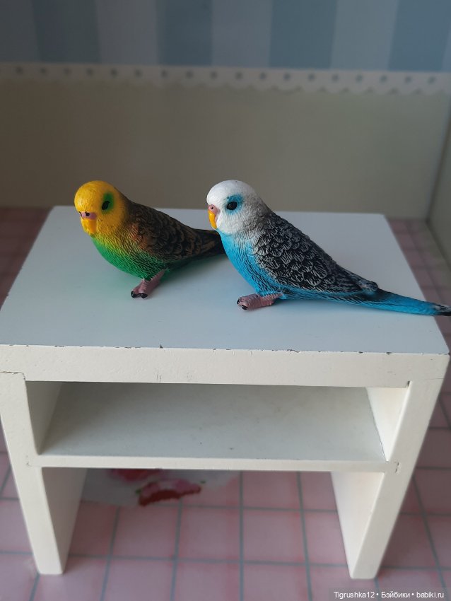 Попугайчики — Миниатюра для кукол (фото 5)