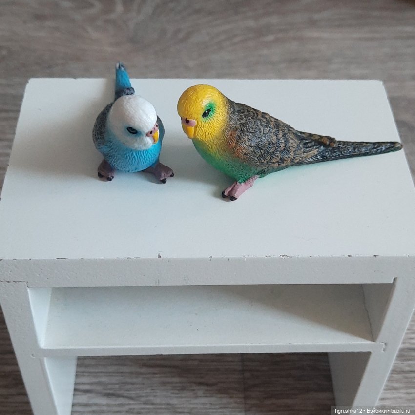 Попугайчики — Миниатюра для кукол (фото 3)