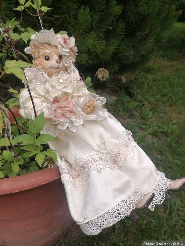 Галантная пара — Коллекционные куклы (фото 4)