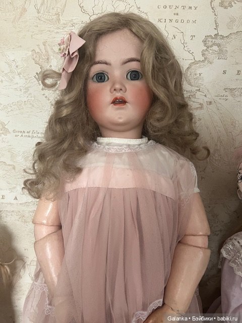 Редкая большая антикварная кукла (фото 2)