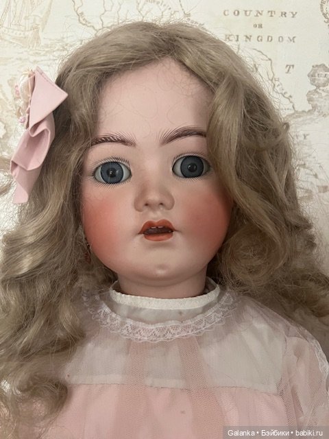 Редкая большая антикварная кукла (фото 9)