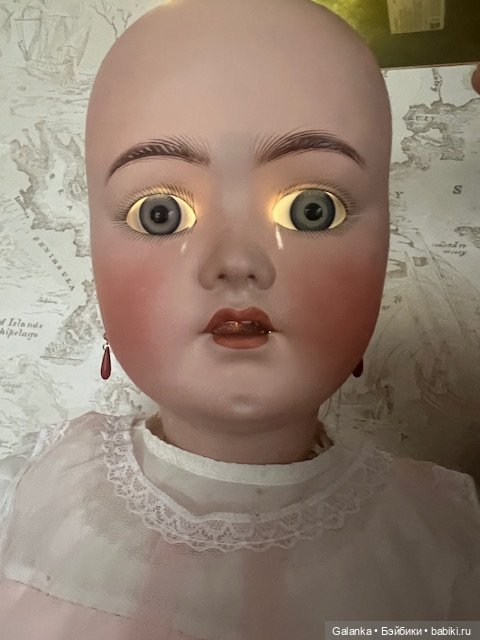 Редкая большая антикварная кукла (фото 5)