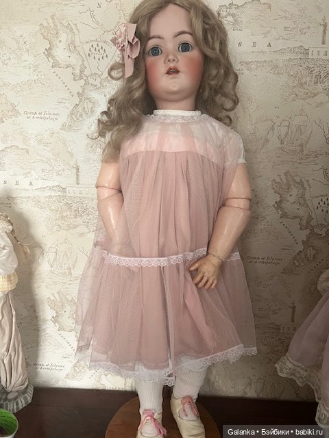 Редкая большая антикварная кукла (фото 3)