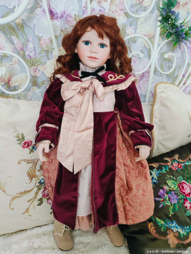 Рыжая красотка от Remeco — Фарфоровые куклы (фото 2)