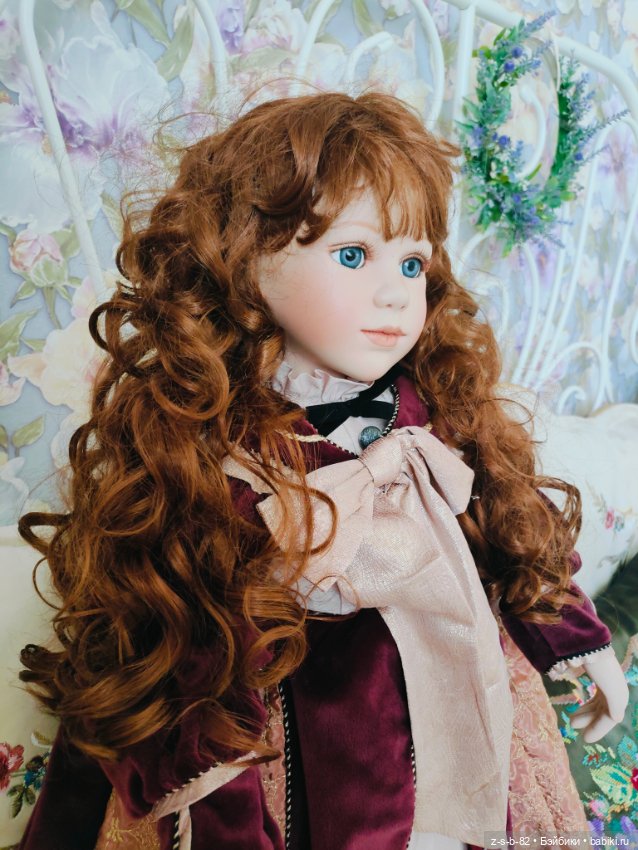 Рыжая красотка от Remeco — Фарфоровые куклы (фото 9)