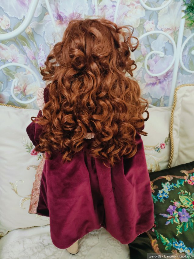 Рыжая красотка от Remeco — Фарфоровые куклы (фото 4)