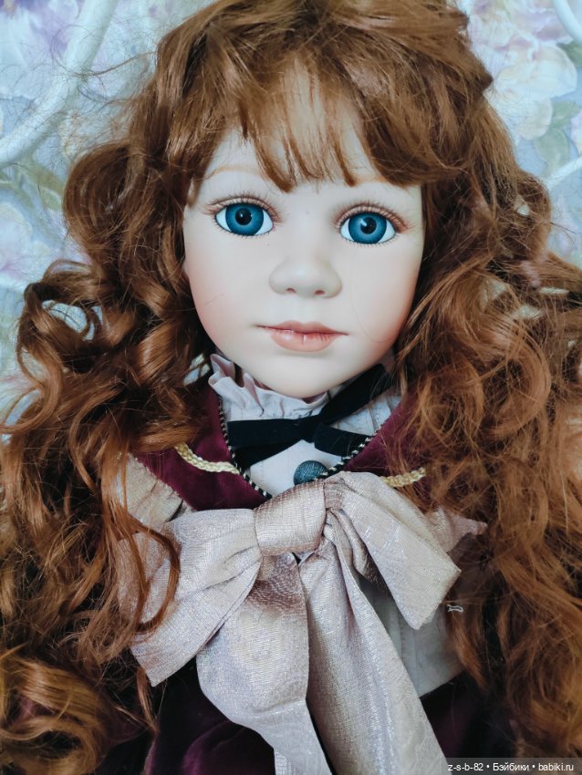 Рыжая красотка от Remeco — Фарфоровые куклы (фото 8)
