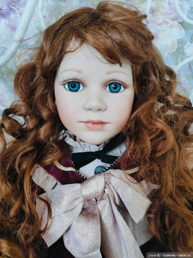 Рыжая красотка от Remeco — Фарфоровые куклы (фото 7)